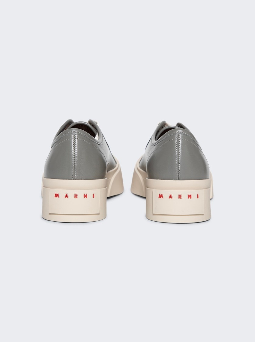 Shop Marni Low Top Sneakers Green