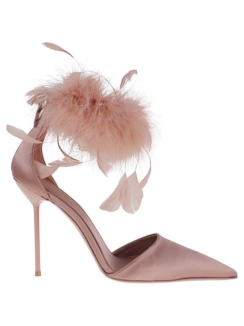 Paris Texas Lidia Featherankle Strap 105 In Pink