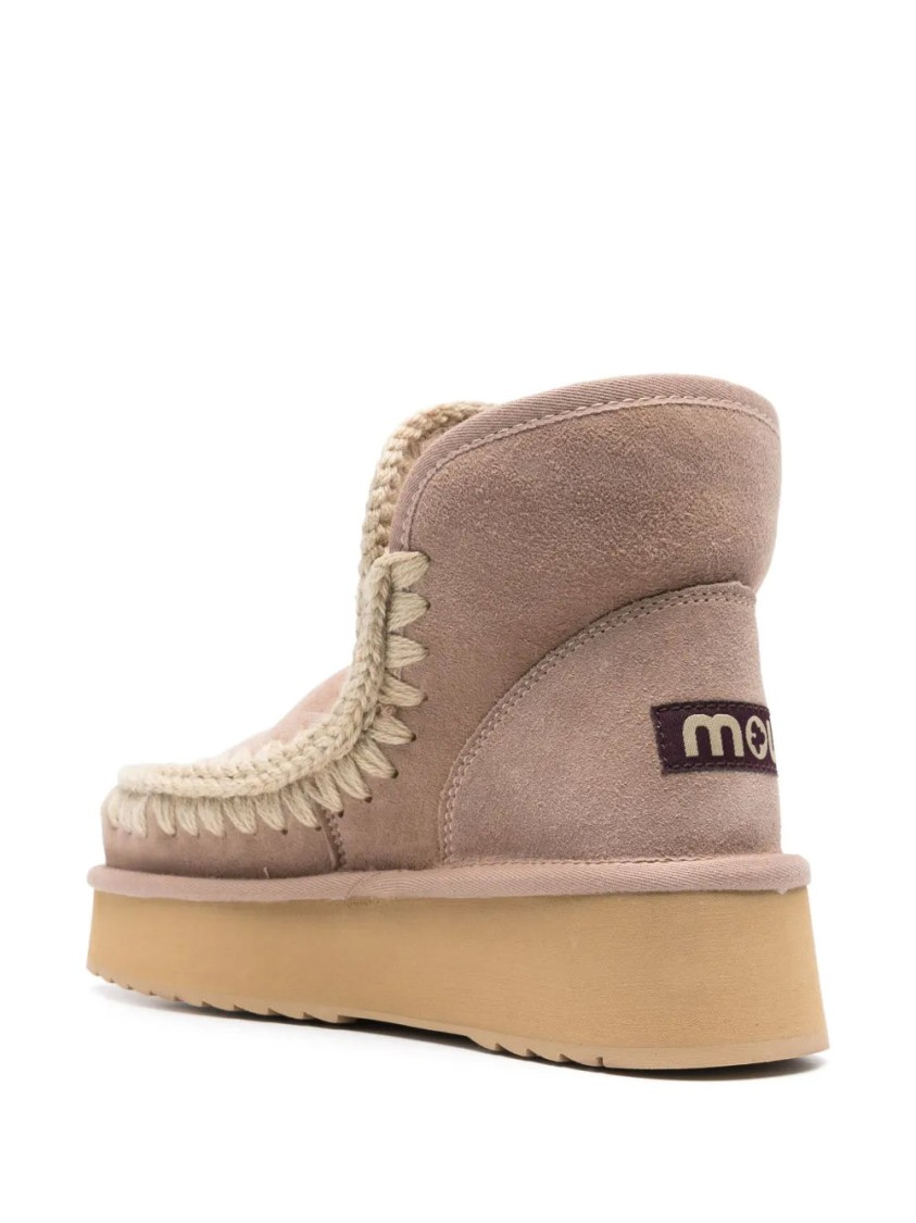 Mou Mini Eskimo Platform Boot In Brown