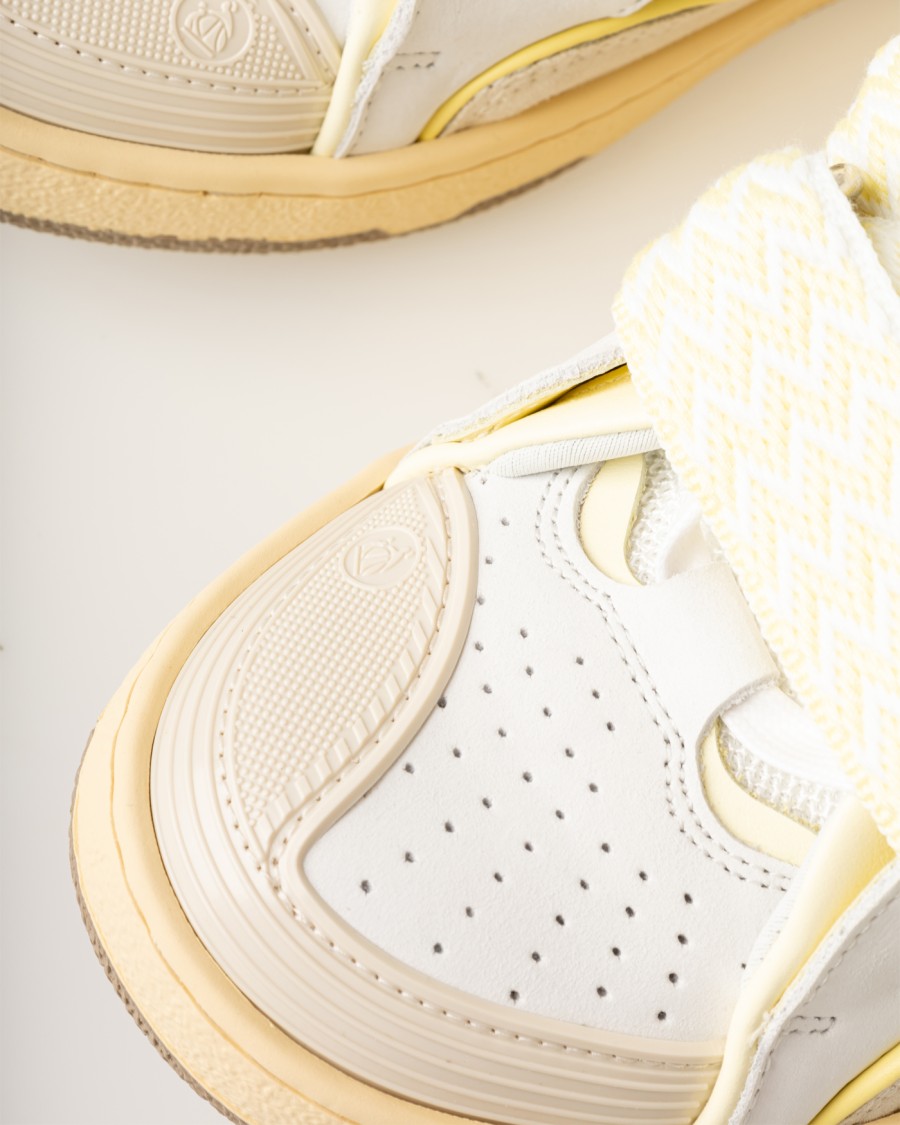 Lanvin The Curb Sneaker In Neutral