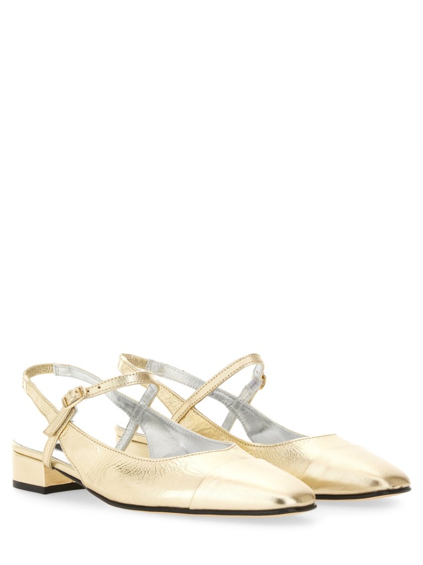 Carel Paris "ocean" Slingback In Gold