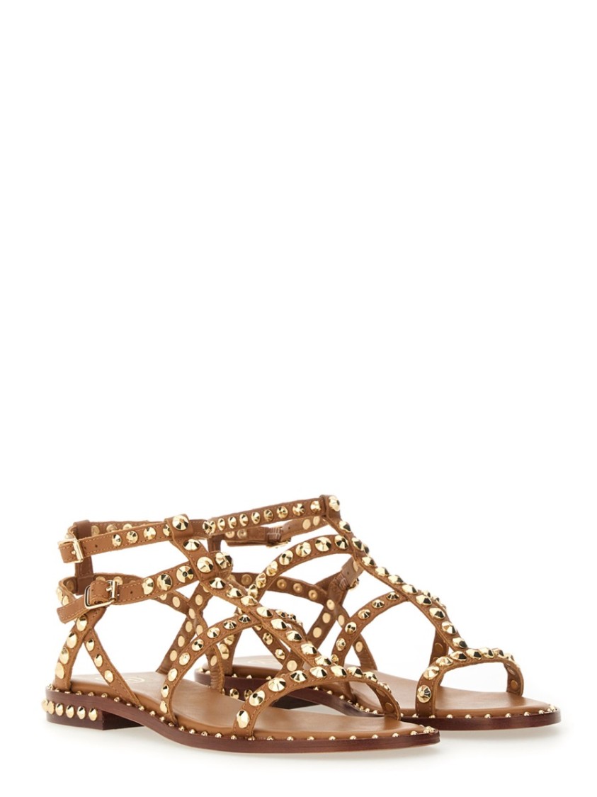 Shop Ash "precious" Sandals In Brown