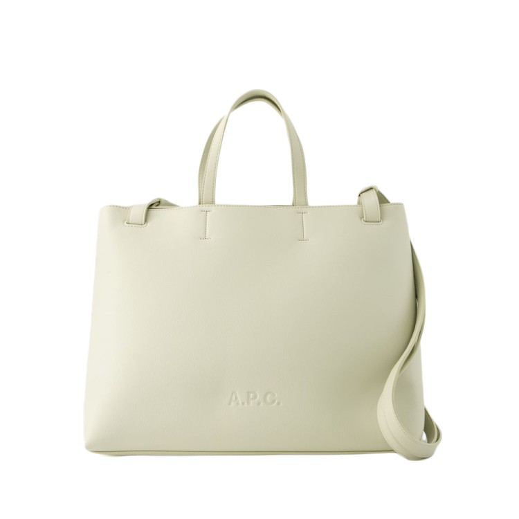 トートバッグ Market Small Shopper Bag - A.P.C. - Synthetic - Mastic Beige A.P.C. Market Small Shopper Bag - Synthetic - Mastic Beige