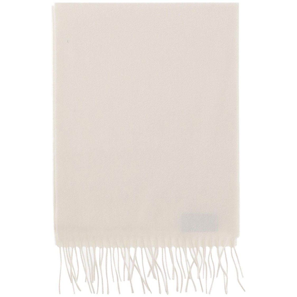Alex Begg Rectangular Cashmere Scarf With Fringed Edges