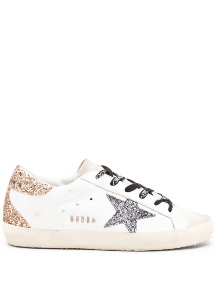 Golden Goose Women Super-star Leather Sneakers In Multi
