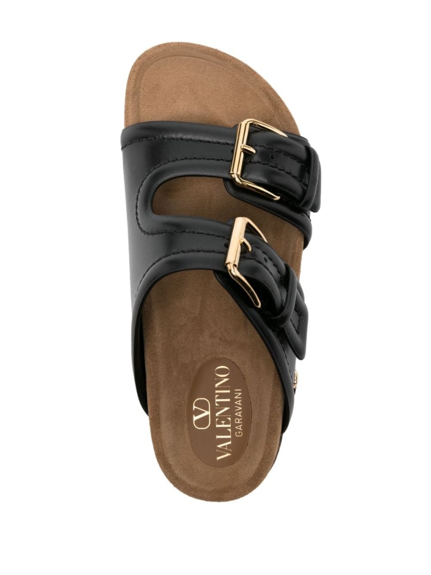 Valentino Garavani "fussfriend" Sandals In Black