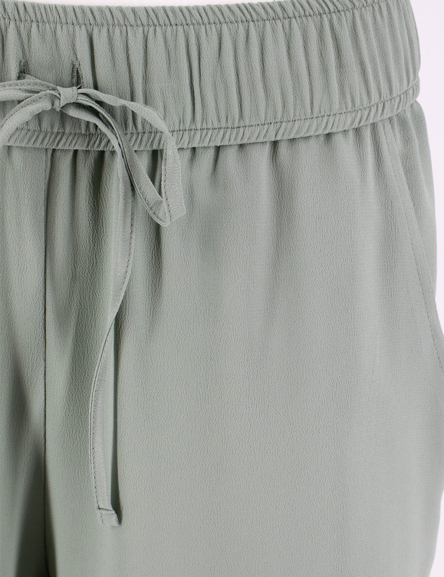 Le Tricot Perugia Loose-fit Drawstring Trousers With Elastic Waistband