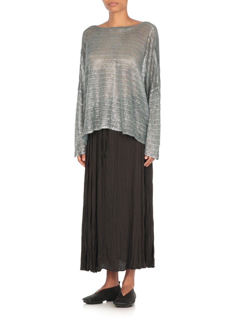 Avant Toi Blue Linen Sweater