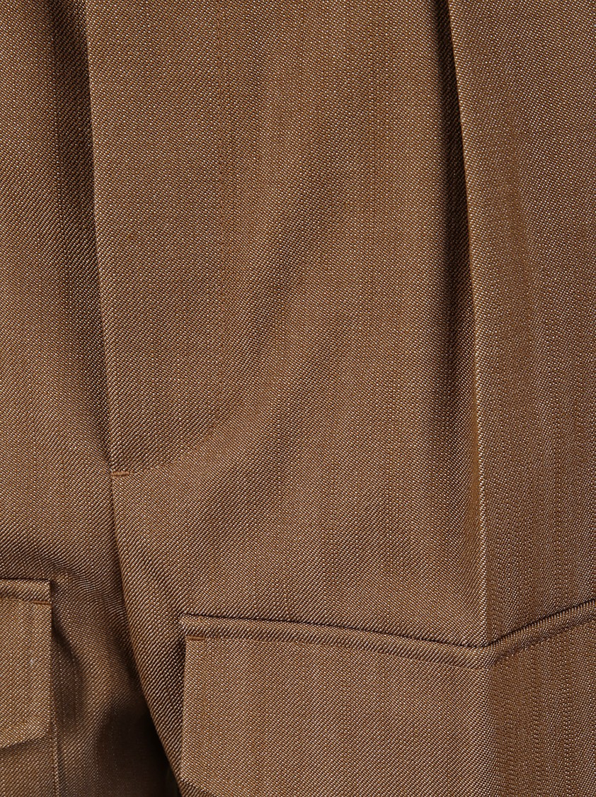 SETCHU SETCHU HIGH-WAISTED VIRGIN WOOL TROUSERS 