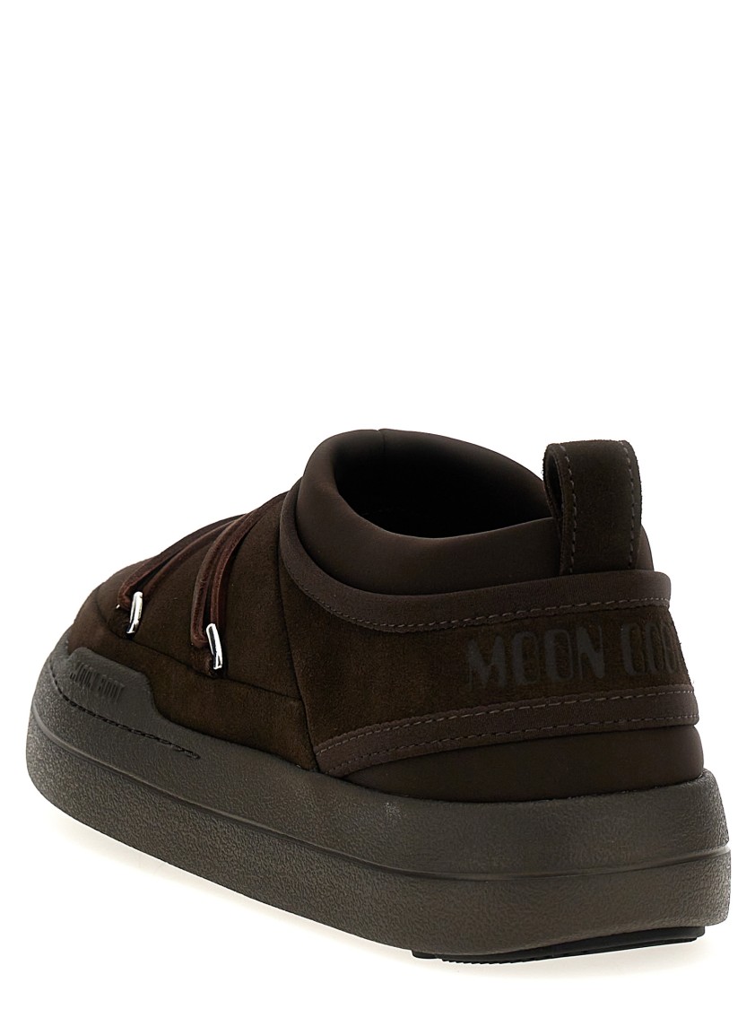 Moon Boot 'park Icon' Sneakers In Brown