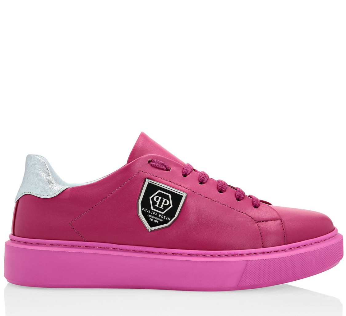 Philipp Plein Limited Edition Lo-top Sneakers In Pink