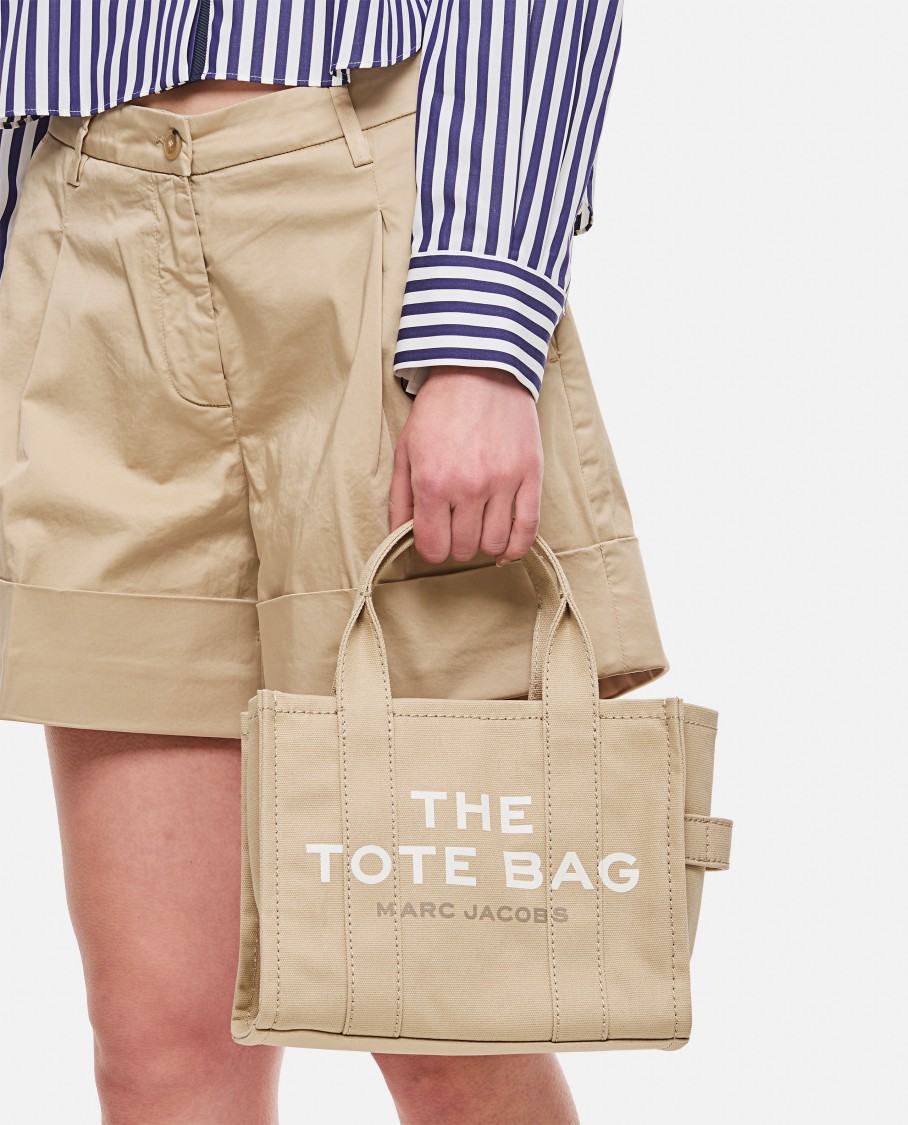 Shop Marc Jacobs The Small Canvas Tote Bag In Neutrals