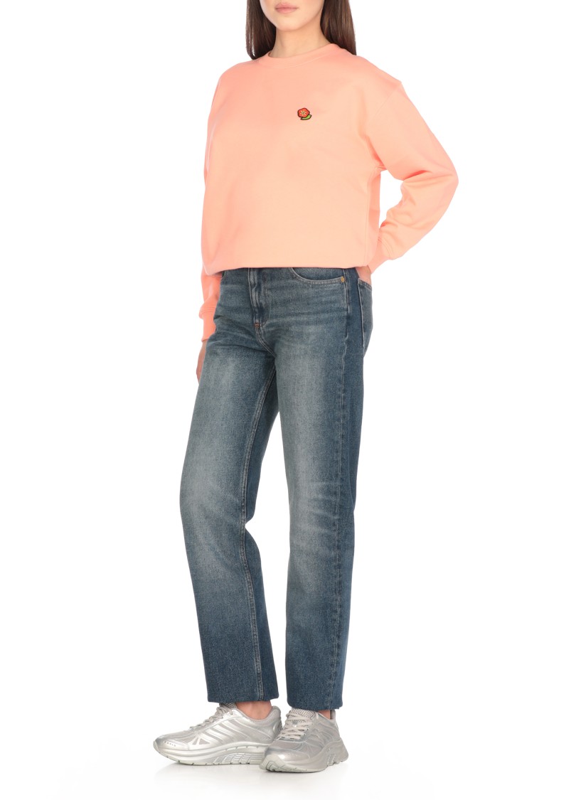 Kenzo Boke Flower Sweatshirt In Pink