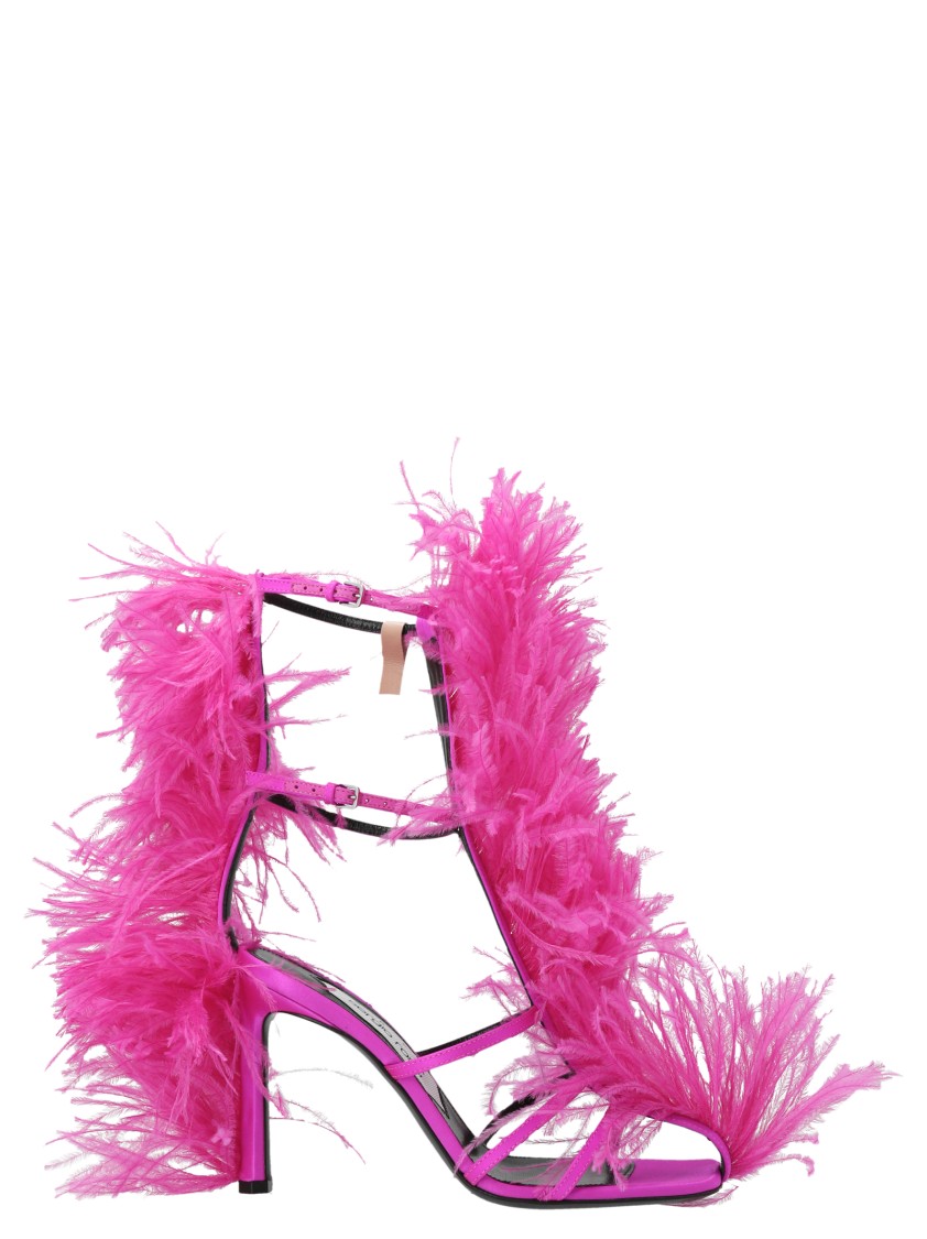 Sergio Rossi X Area 'amazona' Sandals In Pink
