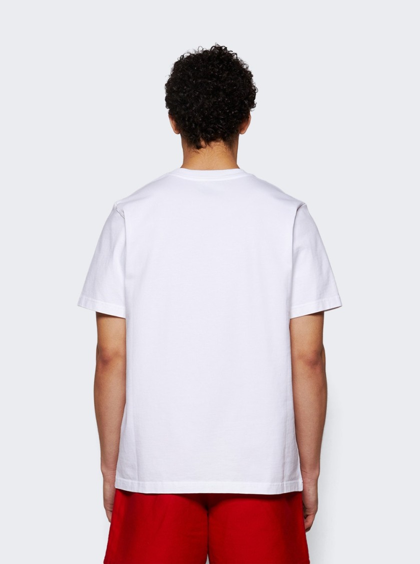 Casablanca White Tennis Club Print T-shirt