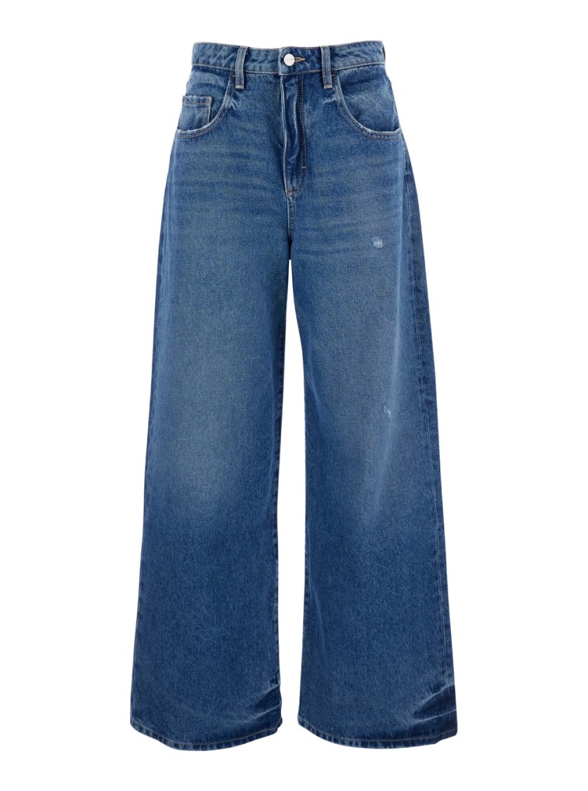 Icon Denim Wide-leg High-waisted Jeans