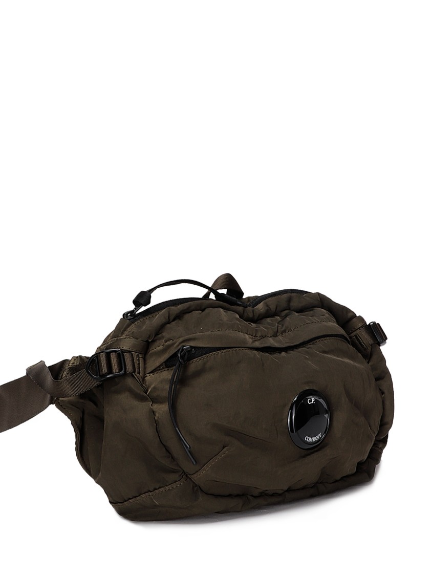 C.p. Company Crossbody Bag With Adjustable Strap In Black