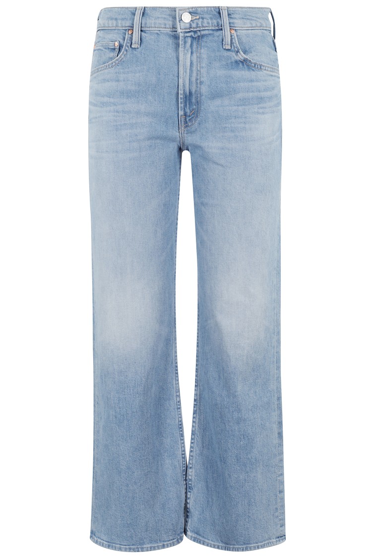 Mother Cotton Jeans In Blue