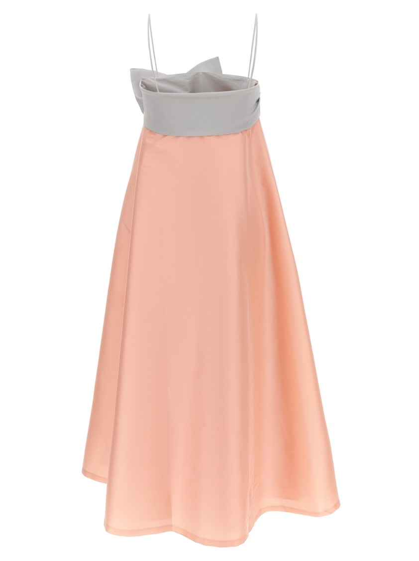 Bernadette 'bailey' Long Dress In Neutral