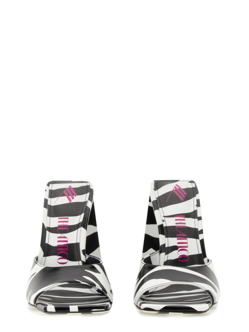Shop Attico The Mule Devon In Multicolor