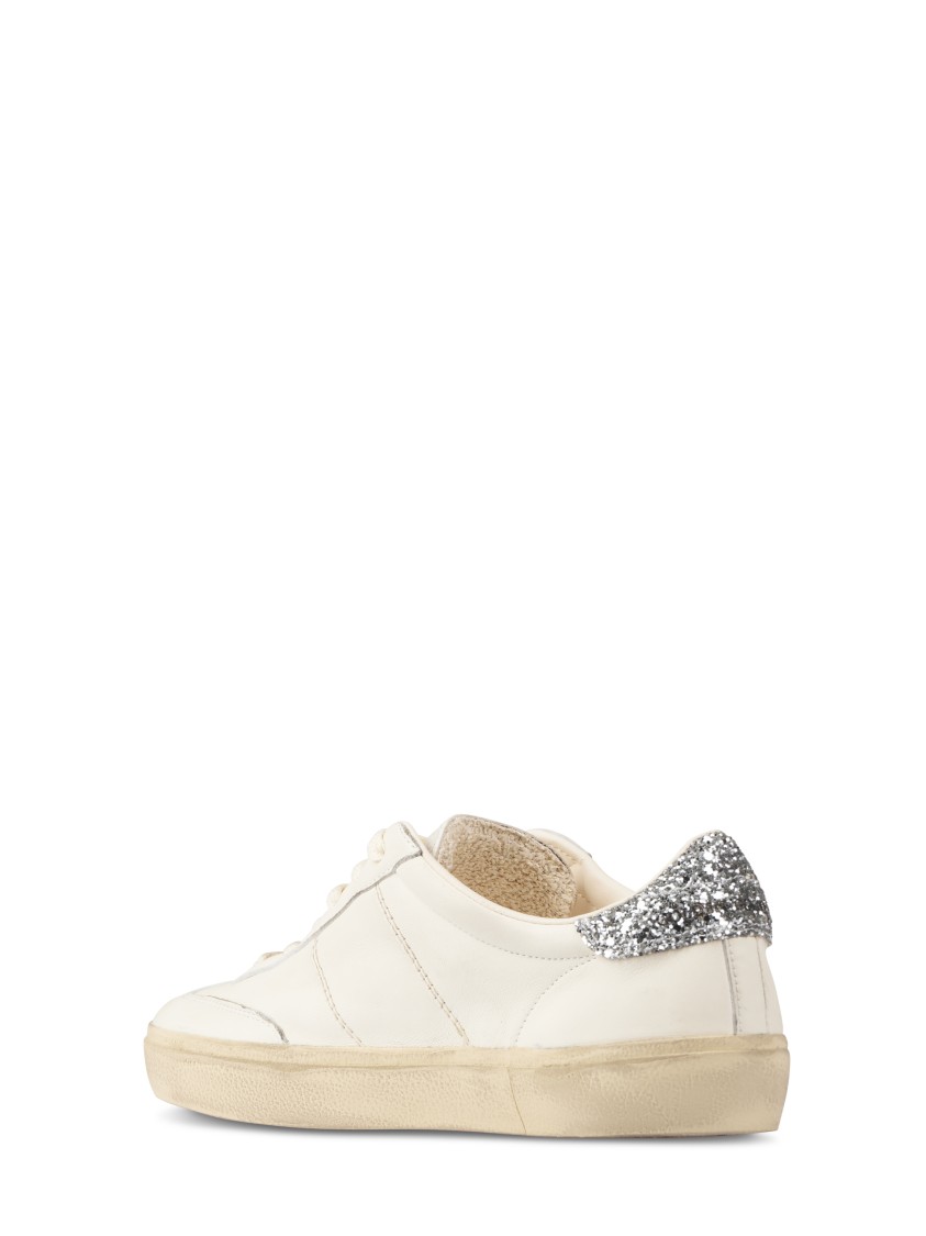 Golden Goose Women Soul-star Nappa Upper Leather Hf Tongue Glitter Heel In Neutral