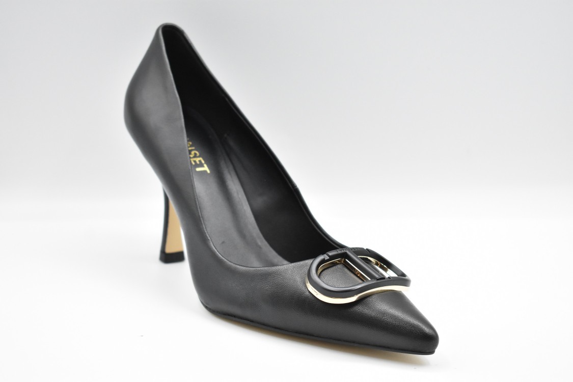 Twinset 90mm Leather Pumps In Black