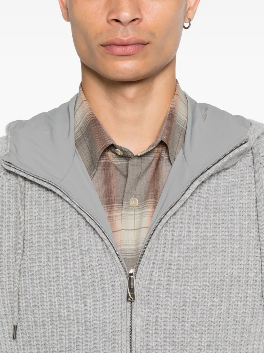 Herno `resort` Bomber Jacket In Gray