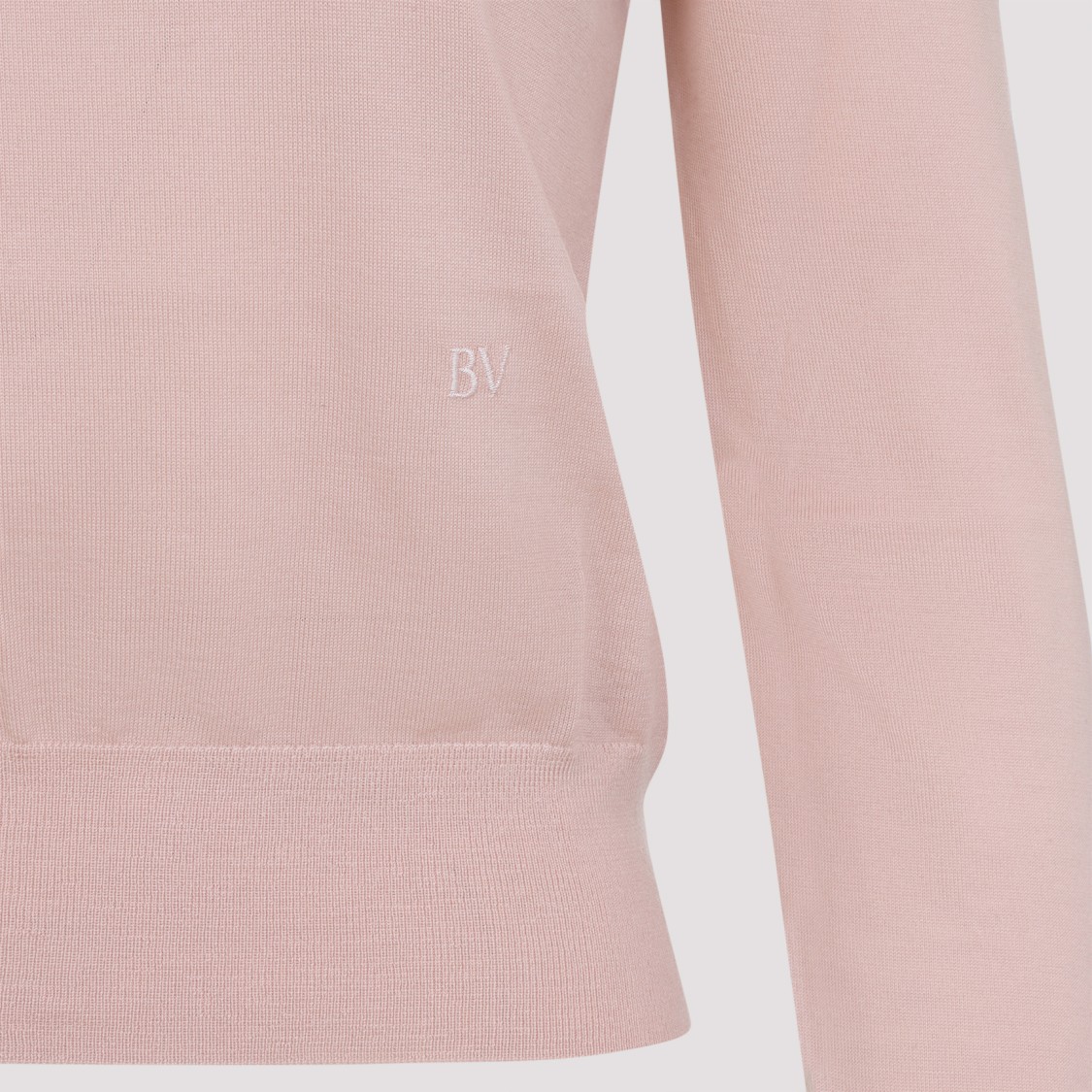 Shop Bottega Veneta Cashmere Polo T-shirt With Classic Design