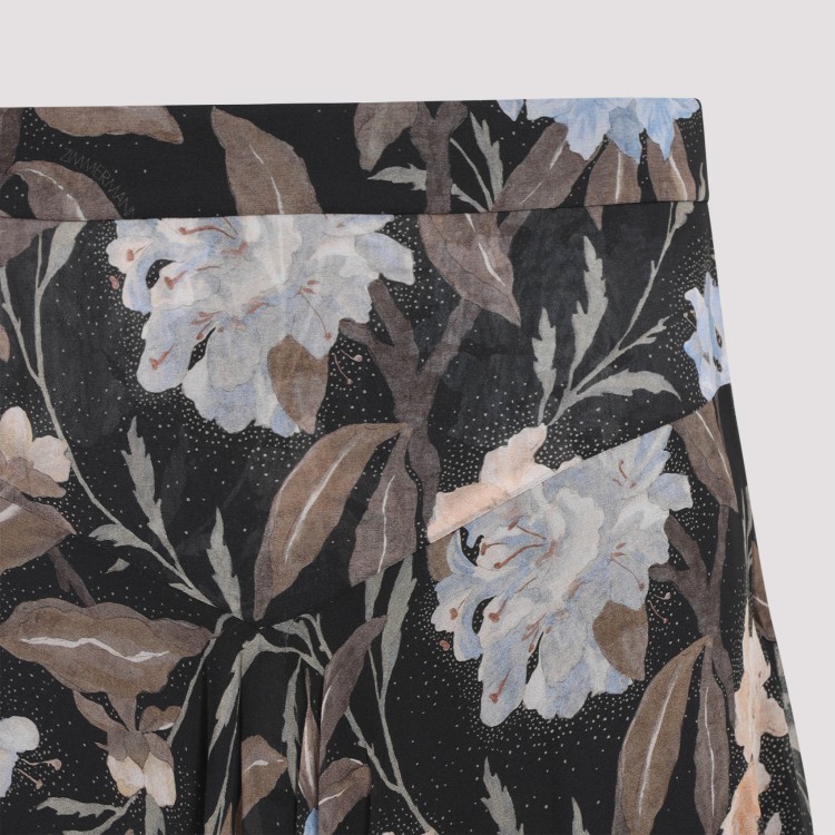 スカート Zimmermann Zimmermann Eden Handkerchief Midi Skirt ZIMMERMANN Eden Waterfall asymmetric ruffled floral-print
