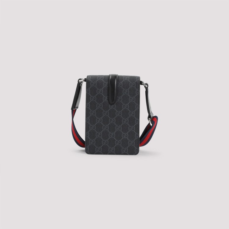 Gucci Black Textile Gg Supreme Shoulder Bag | THE LIST