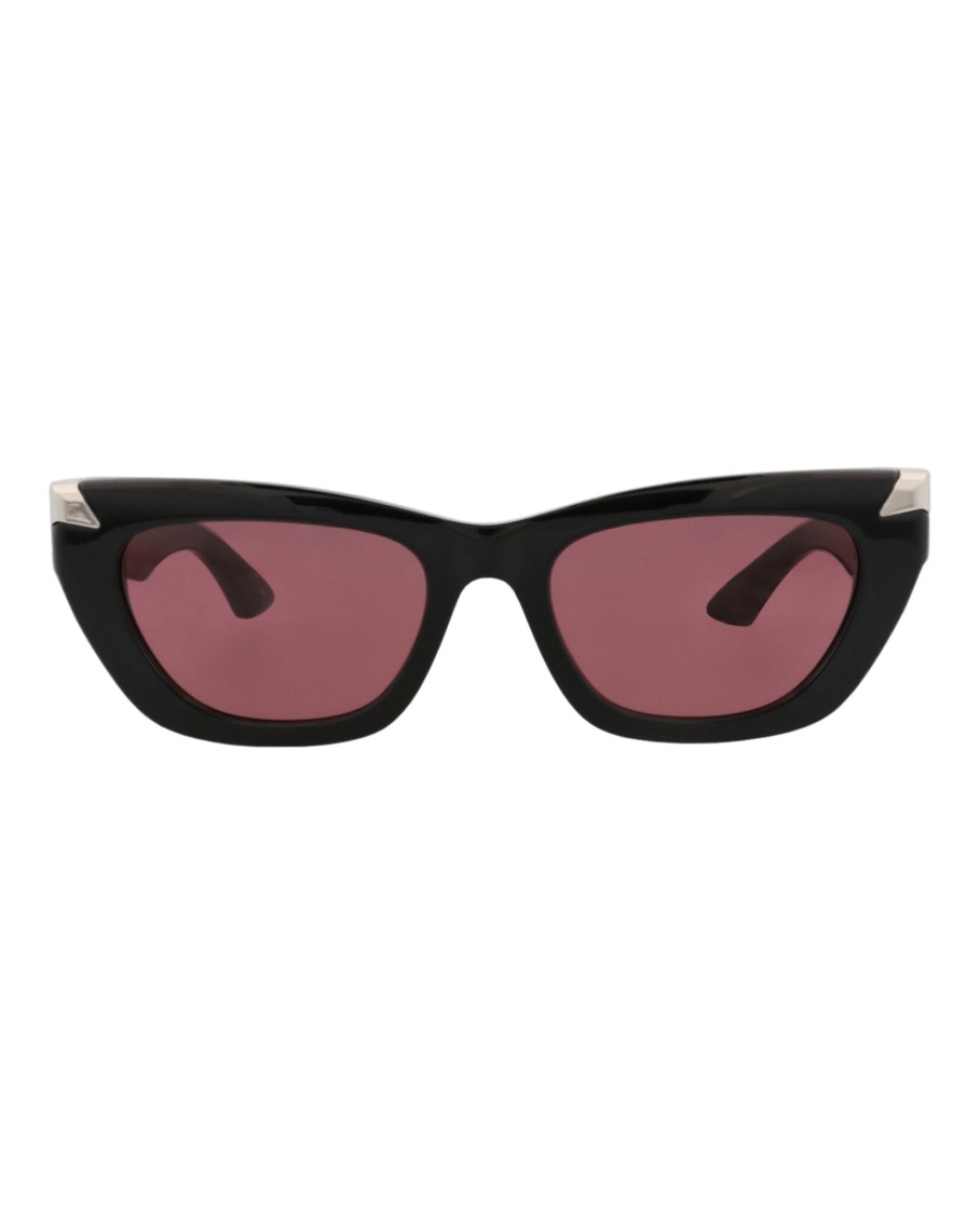Alexander Mcqueen Cat Eye-frame Recycled Acetate Sunglasses In Pink