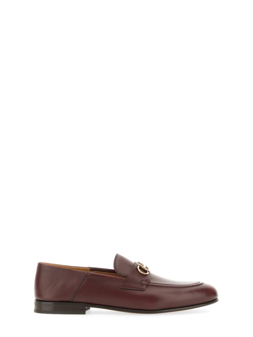 Ferragamo Moccasin With Gancini Ornament