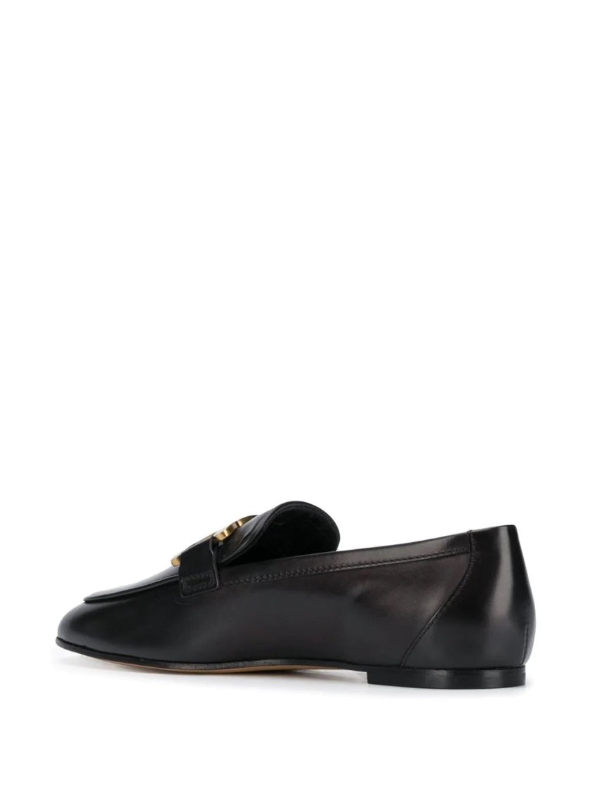 Tod's Cuoio Leg.79a Mocassisns In Black