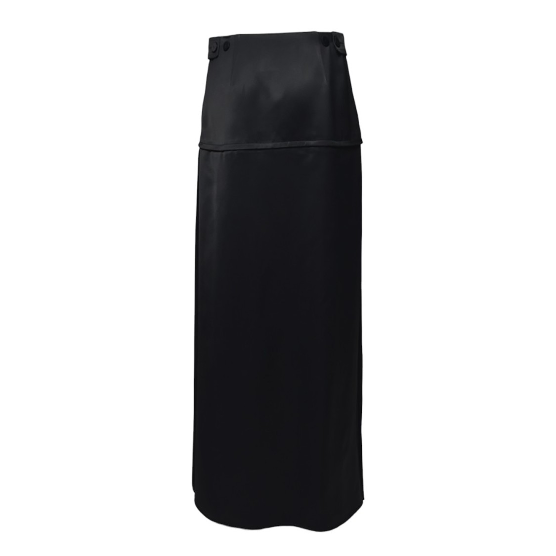 Jil Sander Floor-length Straight Skirt In Black