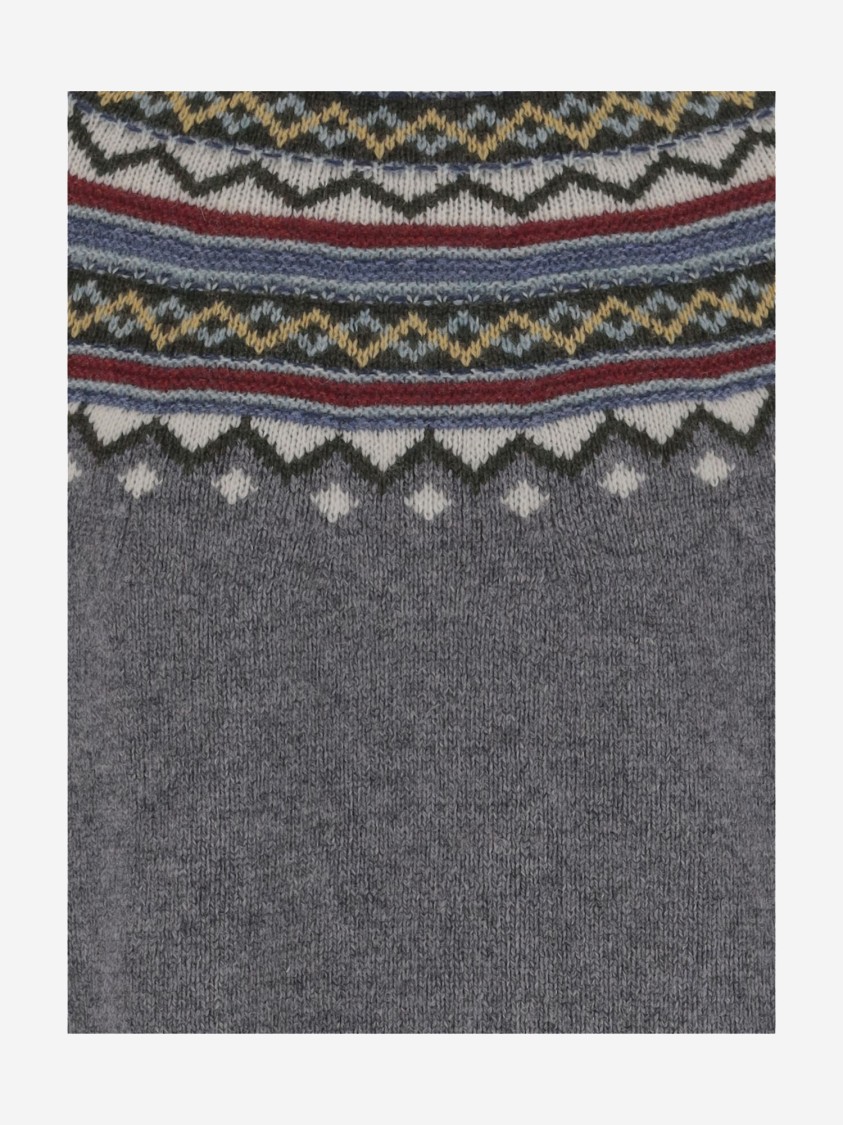 Dsquared2 Grey Virgin Wool Sweater In Gray
