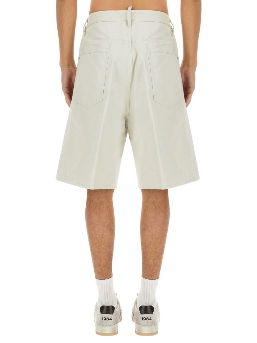Dsquared2 Dsquared Men Denim Bermuda Shorts In Neutrals