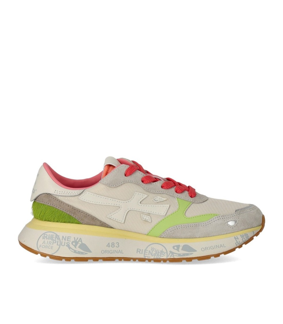 Shop Premiata Lauryn 7481 Sneaker In Neutrals