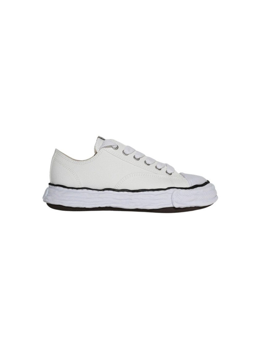 Miharayasuhiro Maison Mihara Yasuhiro White Peterson Low Sneakers In Canvas In White