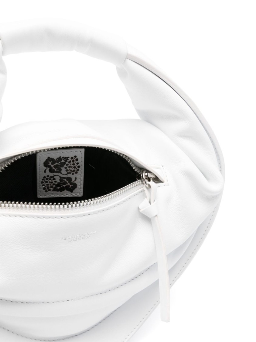 Federico Cina Midi Tortellino Tote Bag With Sculptural Design