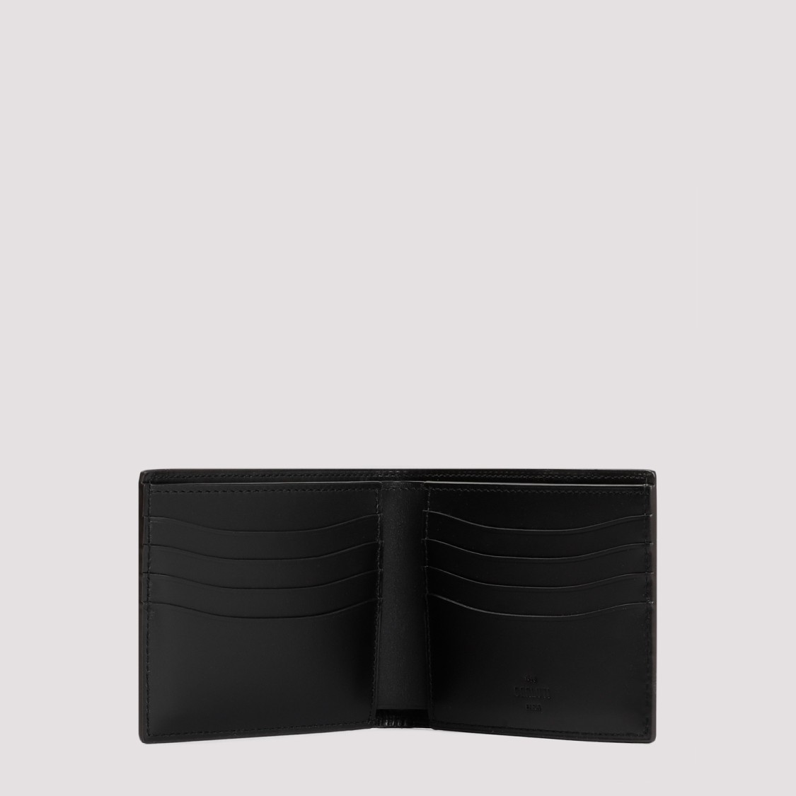 Berluti Calf Leather Neo Venezia Written Wallet In Brown