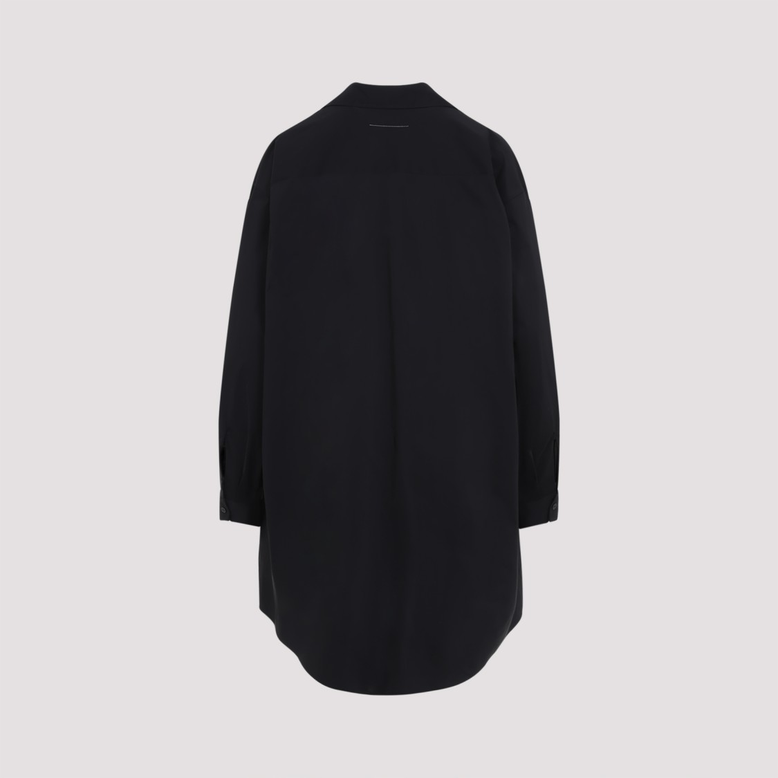Mm6 Maison Margiela Mm6 By Maison Margiela Black Cotton Dress In Black