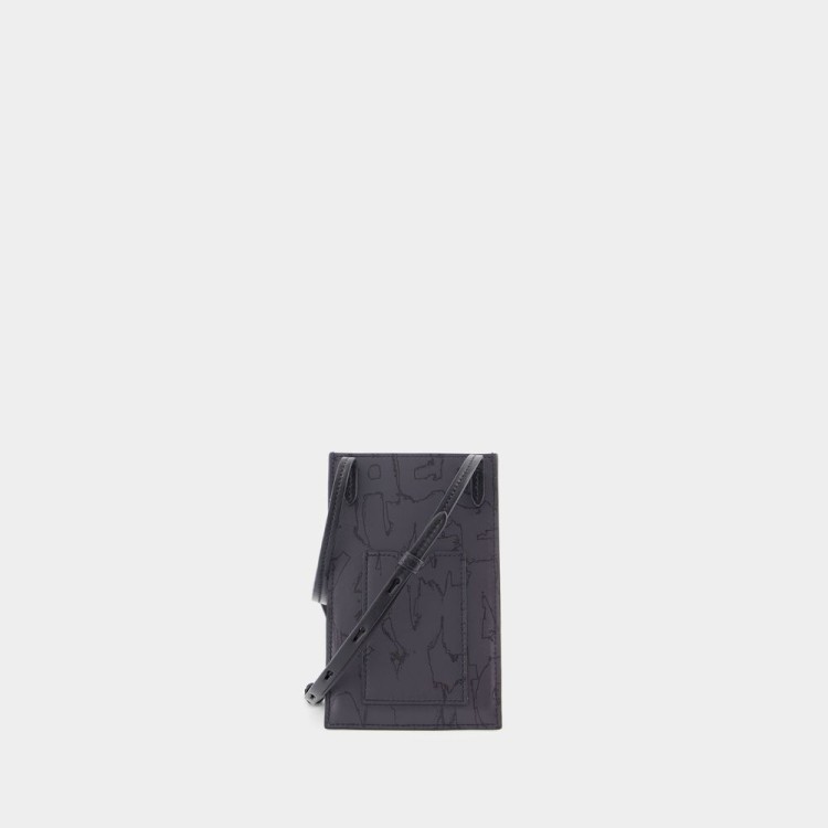 Alexander Mcqueen The Phone Holder Crossbody - Nylon - Black