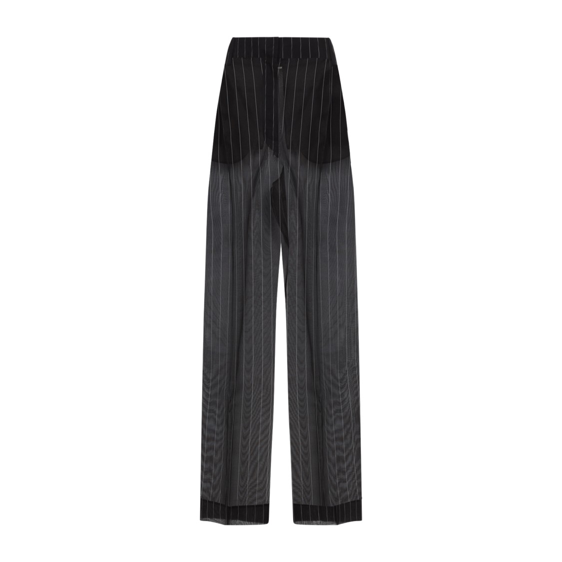 Khaite Trasnlucent Trousers In Black