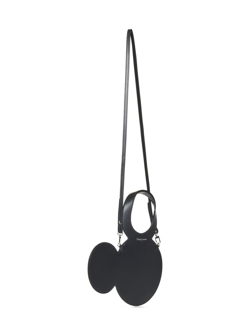 Shop Coperni Black Calf Leather Crossbody Bag