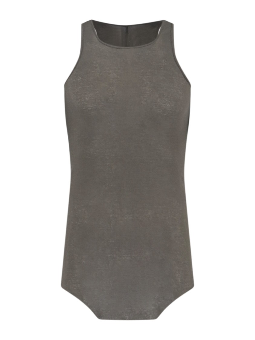 Rick Owens Sleeveless Round Neckline Seam Detailing In Multi