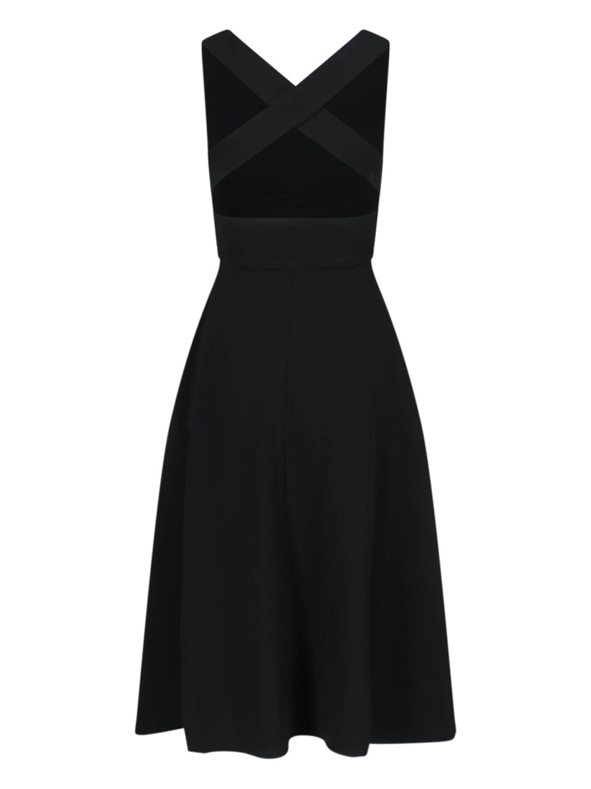 オールインワン・サロペット Aspesi Midnight Blue Cotton Pique Midi Dress Aspesi Midnight Blue Cotton Pique Midi Dress | ShopSimon