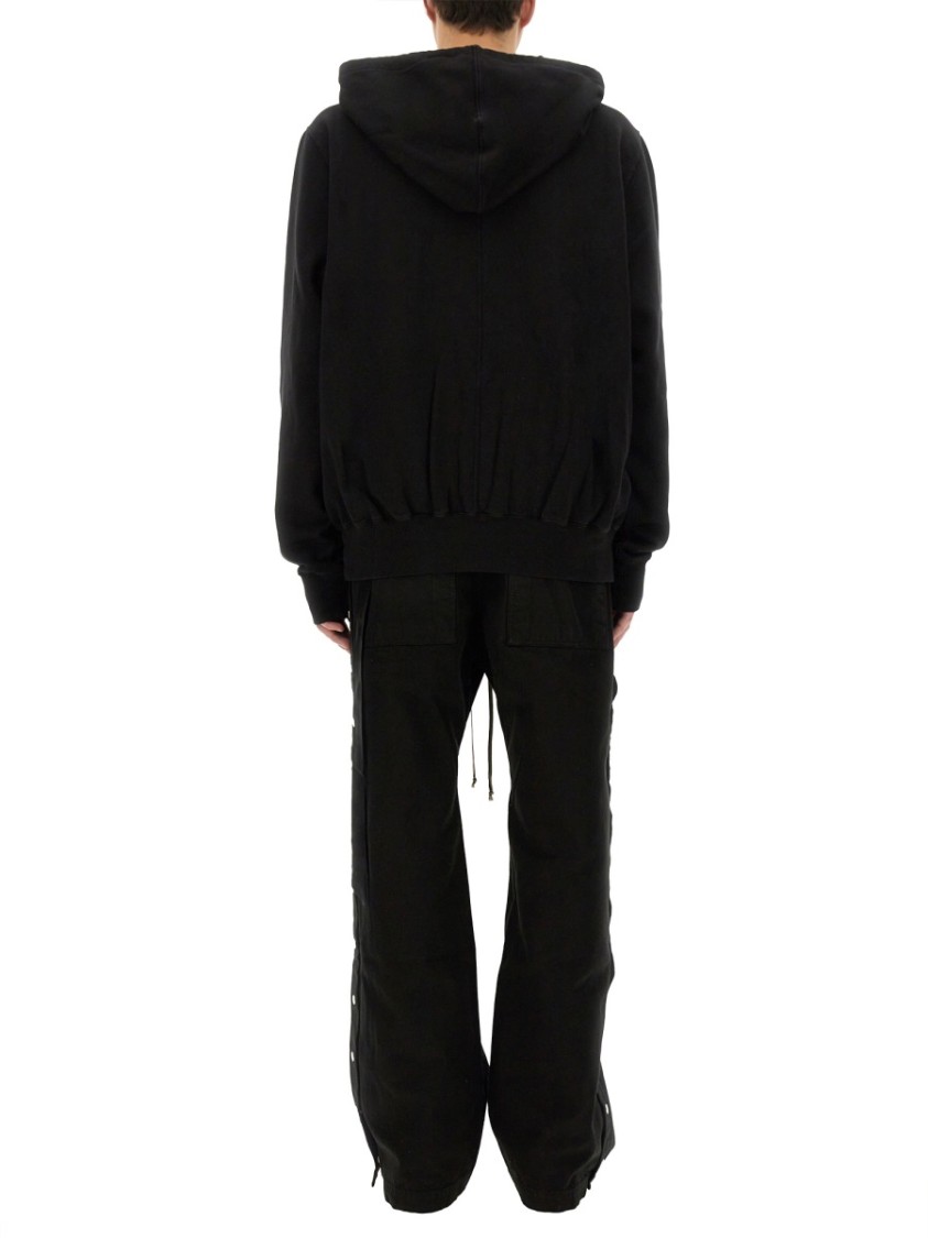 Rick Owens Drkshdw Drkshdw By Rick Owens Oversize Sweatshirt In Black