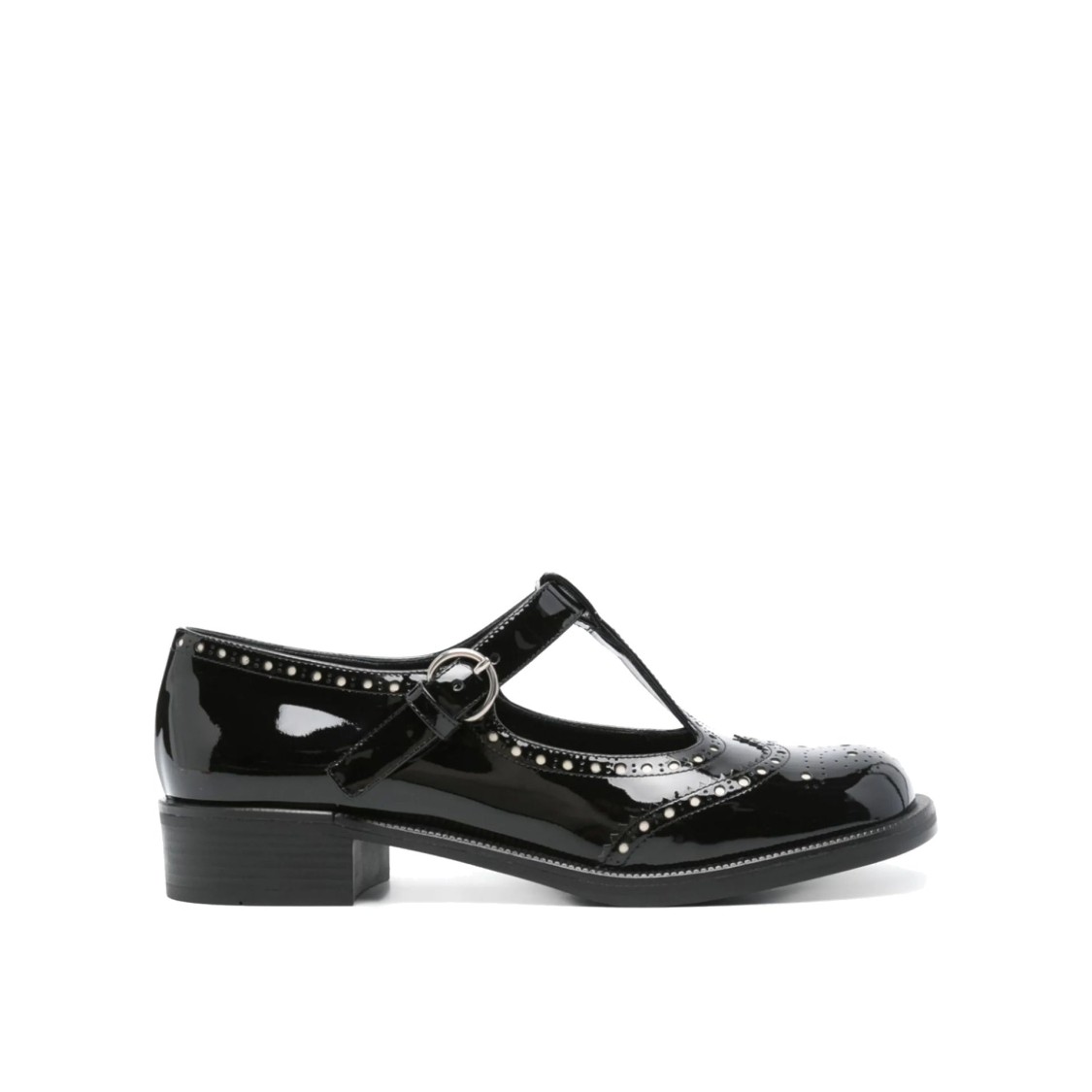 Miu Miu T-strap Brogue Shoes
