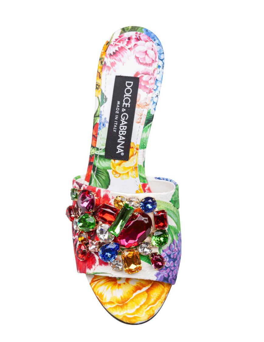 Dolce & Gabbana Multicolor Sandals In Multicolor