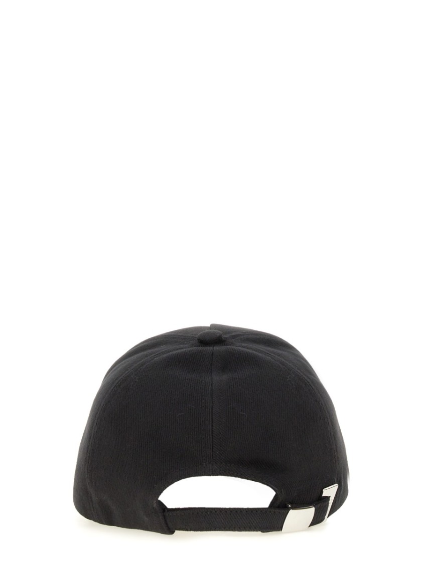 Balmain Men Baseball Hat With Logo Embroidery